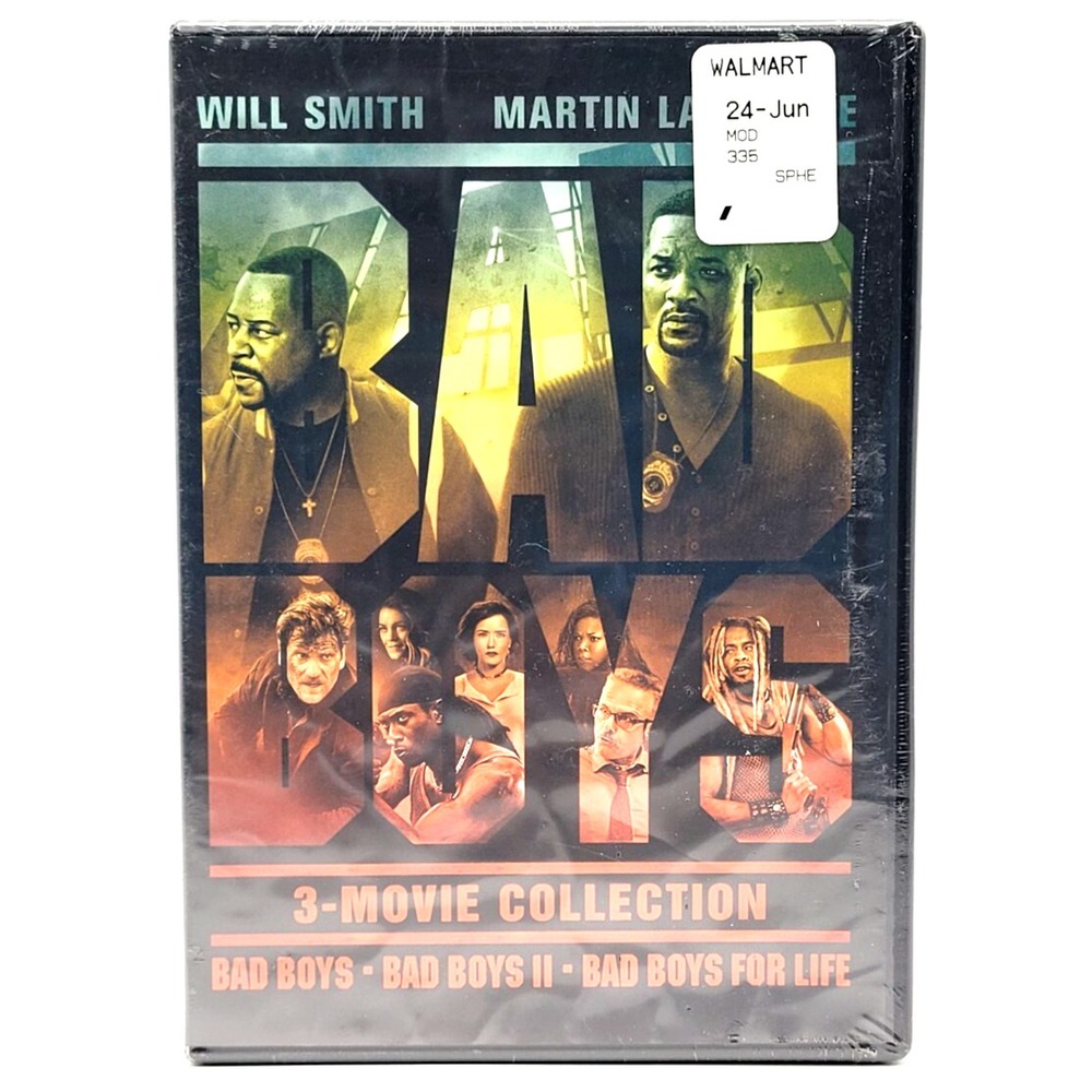 Bad Boys 3-Movie Collection SET New DVD SET BRAND NEW FACTORY SEALED